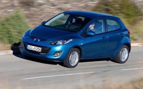 European Mazda2: She won the Auto Environment Award 2011