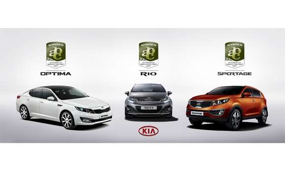 Kia clinched four design awards in the context of a new competition for automotive brands