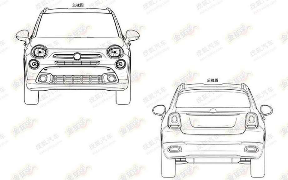 Fiat 500X: First the sketches picture #7