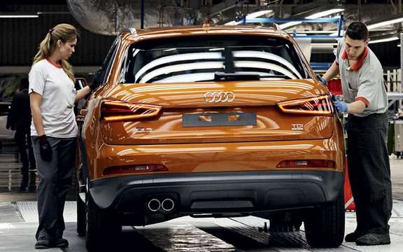 Audi Q3 2012: Beginning of a production picture #4