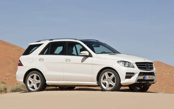 Mercedes-Benz M-Class 2012: A third generation which brings picture #9