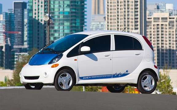 Mitsubishi i-MiEV 2012: From $ 32,998 in Canada