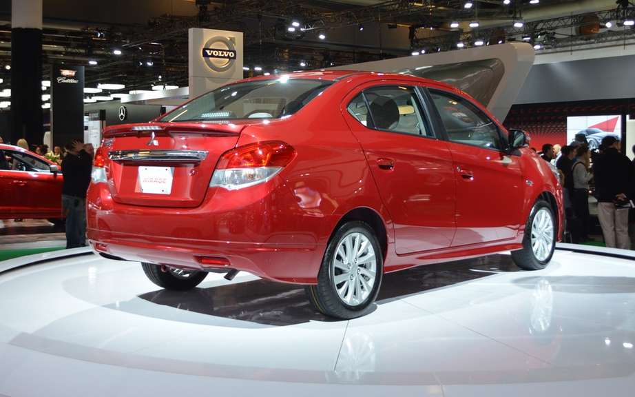 Mitsubishi Mirage G4: almost a world premiere in Montreal picture #5