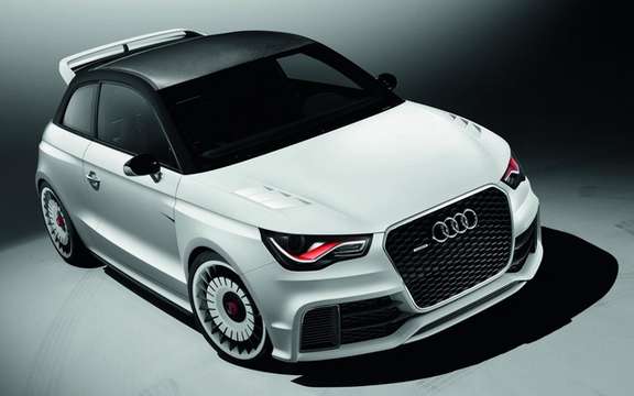Audi A1 Clubsport Quattro Concept: Only 503 hp picture #1