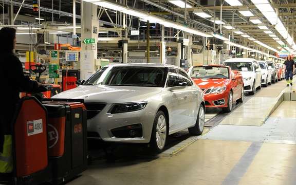 Saab resumed production of its cars picture #3