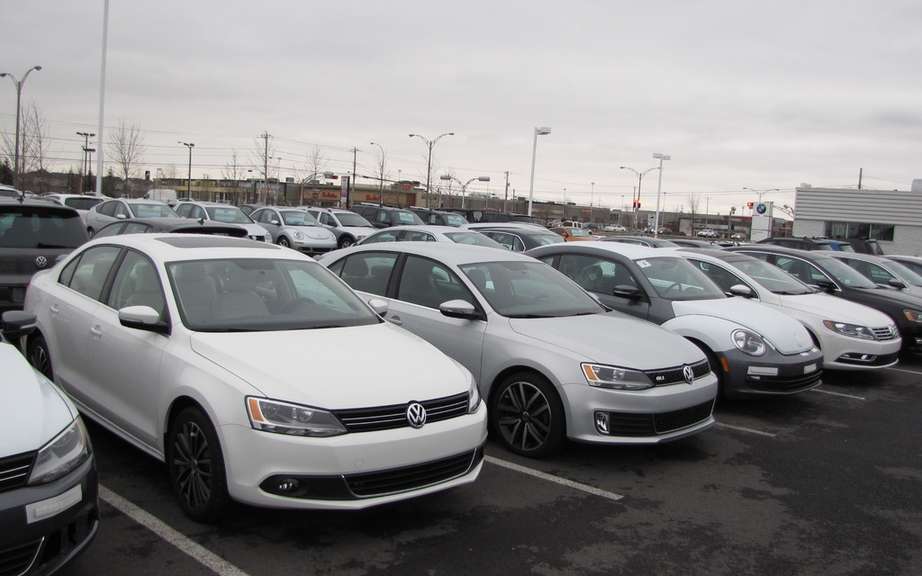 The Canadian automotive industry record sales in 2013