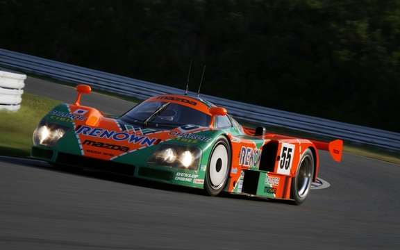 The Mazda 787B, winning the 24 Hours in 1991, returns to Le Mans after 20 years