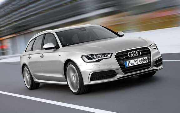 Audi A6 Avant 2012: World Premiere on the net