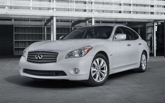 Infiniti M Hybrid 2012: Available at a price of $ 67,300