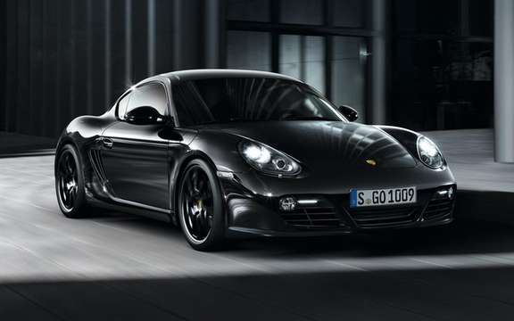 Porsche Cayman S Black Edition: All black clothed picture #7