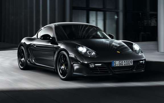 Porsche Cayman S Black Edition: All black clothed picture #1