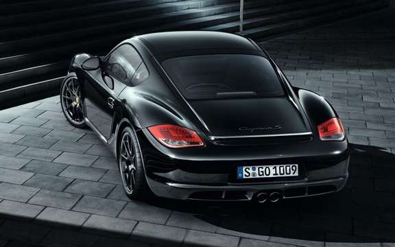 Porsche Cayman S Black Edition: All black clothed picture #2