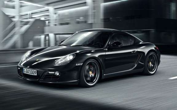 Porsche Cayman S Black Edition: All black clothed picture #3