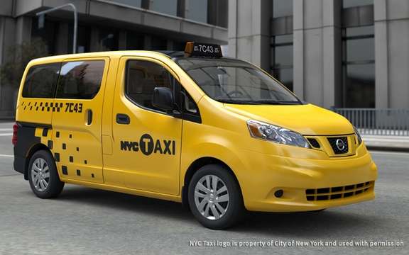 Nissan NV 200: Select the official taxi of New York City