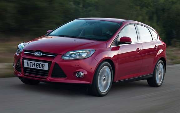 Ford Focus 2012: She mocks the wind
