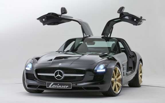 And Lorinser Mercedes SLS AMG: Question wheels