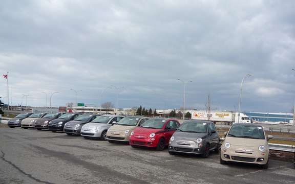 Fiat 500 now available in Quebec