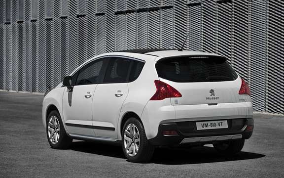 Peugeot 3008 HYbrid4 Limited Edition: first diesel hybrid in the world picture #3