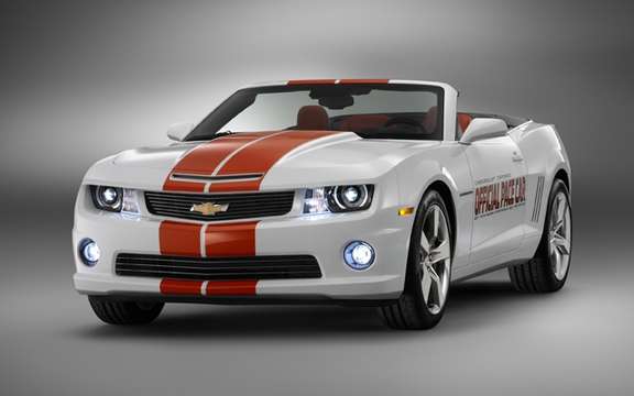 Chevrolet Camaro SS convertible: Car driver to Indianapolis 500 picture #1