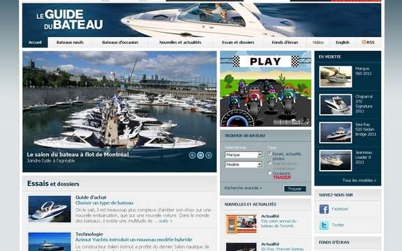NEW: Websites Guide the boat and The Boat Guide
