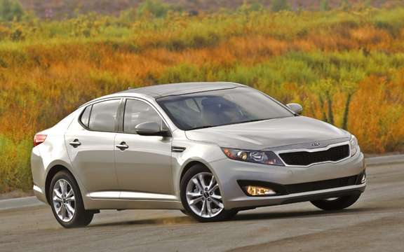 Kia Optima 2011: Named "Best Choice in Security" by IIHS picture #1