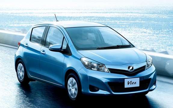 Toyota Vitz 2012: With us is called Yaris