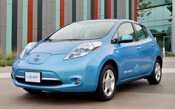 Nissan agrees to sell 500 Nissan LEAF partners