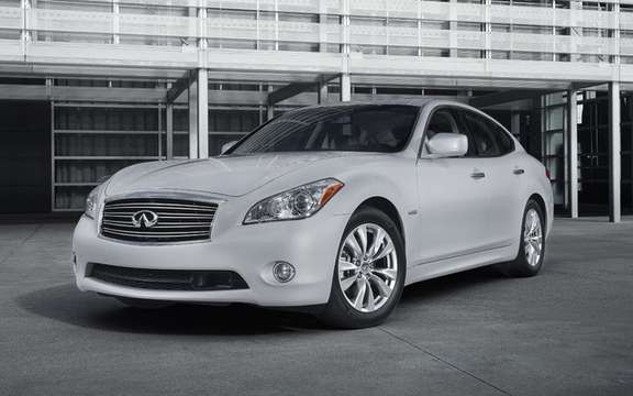 Infiniti M Hybrid 2012: Available from spring 2011