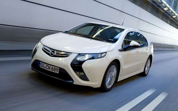 Opel Ampera: The European Volt offered 42 900 euros