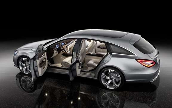Mercedes-Benz CLS Shooting Brake Production for picture #3