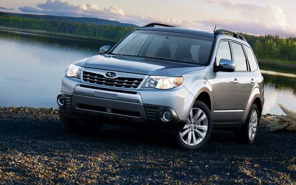 Subaru Canada unveils prices Forester 2011 range