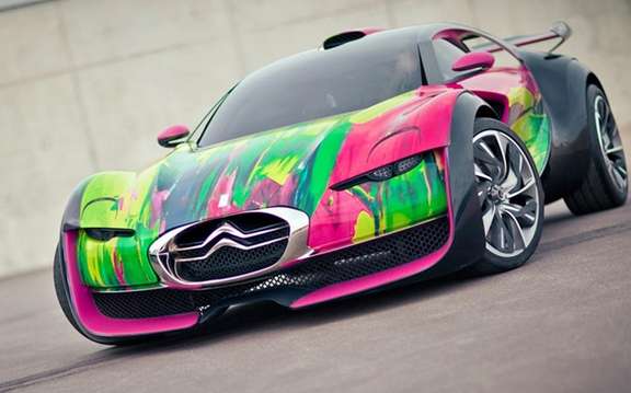 Citroen Survolt Concept: Version "ArtCar"