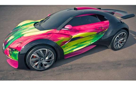 Citroen Survolt Concept: Version "ArtCar" picture #3