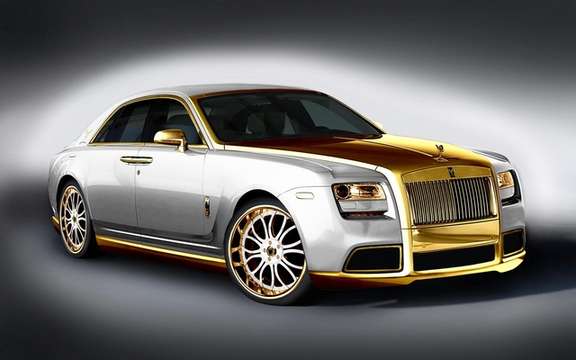 Roll's Royce Ghost Diva: Gold Fenice Milano picture #3