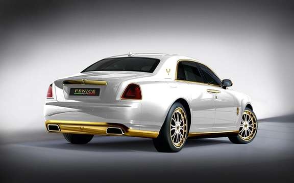 Roll's Royce Ghost Diva: Gold Fenice Milano picture #4