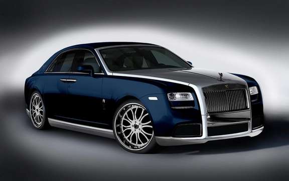 Roll's Royce Ghost Diva: Gold Fenice Milano picture #5