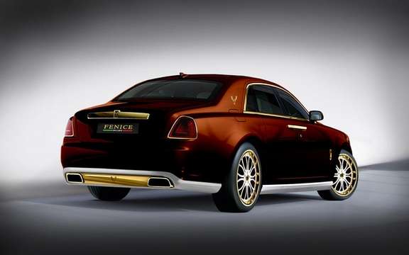 Roll's Royce Ghost Diva: Gold Fenice Milano picture #8