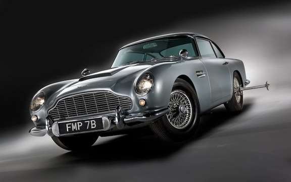 Aston Martin DB5 "James Bond" Sold U.S. $ 4.6 million