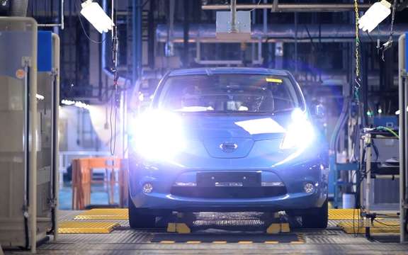 Nissan LEAF: Start of production picture #8