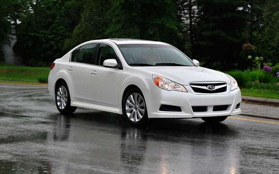 Subara Canada unveiled the 2011 Legacy prices