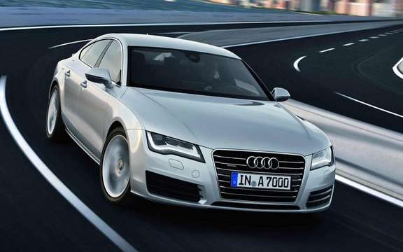 Audi A7 Sportback 2011: In cut version five doors