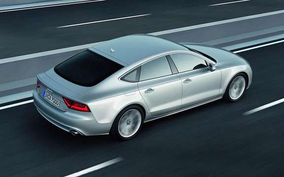 Audi A7 Sportback 2011: In cut version five doors picture #2