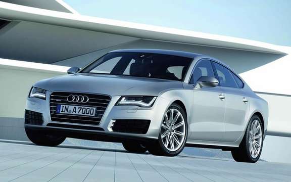 Audi A7 Sportback 2011: In cut version five doors picture #3