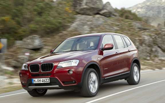 2011 BMW X3: Surprenant many levels picture #7