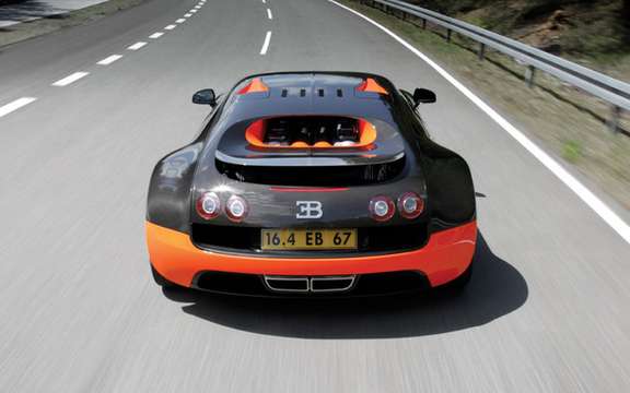 Bugatti Veyron 16.4 Super Sport: A flight was 434.211 km / h picture #4