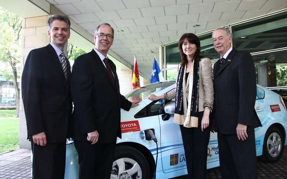 Toyota Prius Plug-in Hybrid: In a tour through Quebec