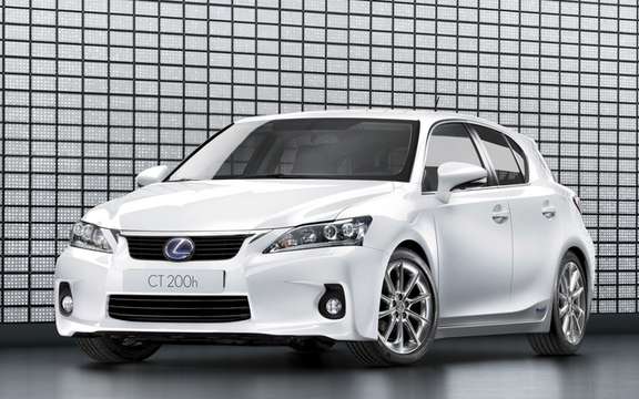 2011 Lexus CT 200h: With four selectable driving modes