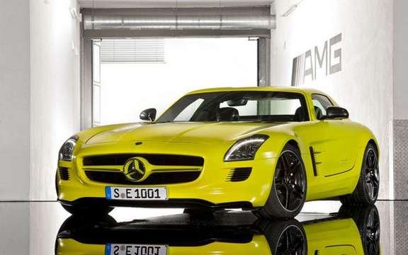 Mercedes SLS AMG E-Cell: Already in prototype form picture #3