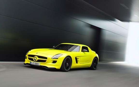 Mercedes SLS AMG E-Cell: Already in prototype form picture #4