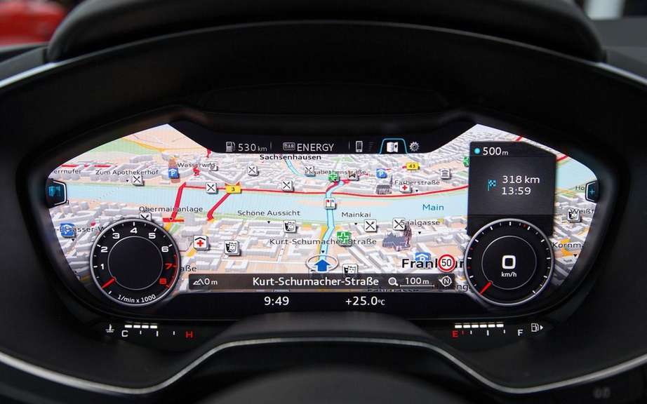 Audi unveiled the interior of the future TT picture #4